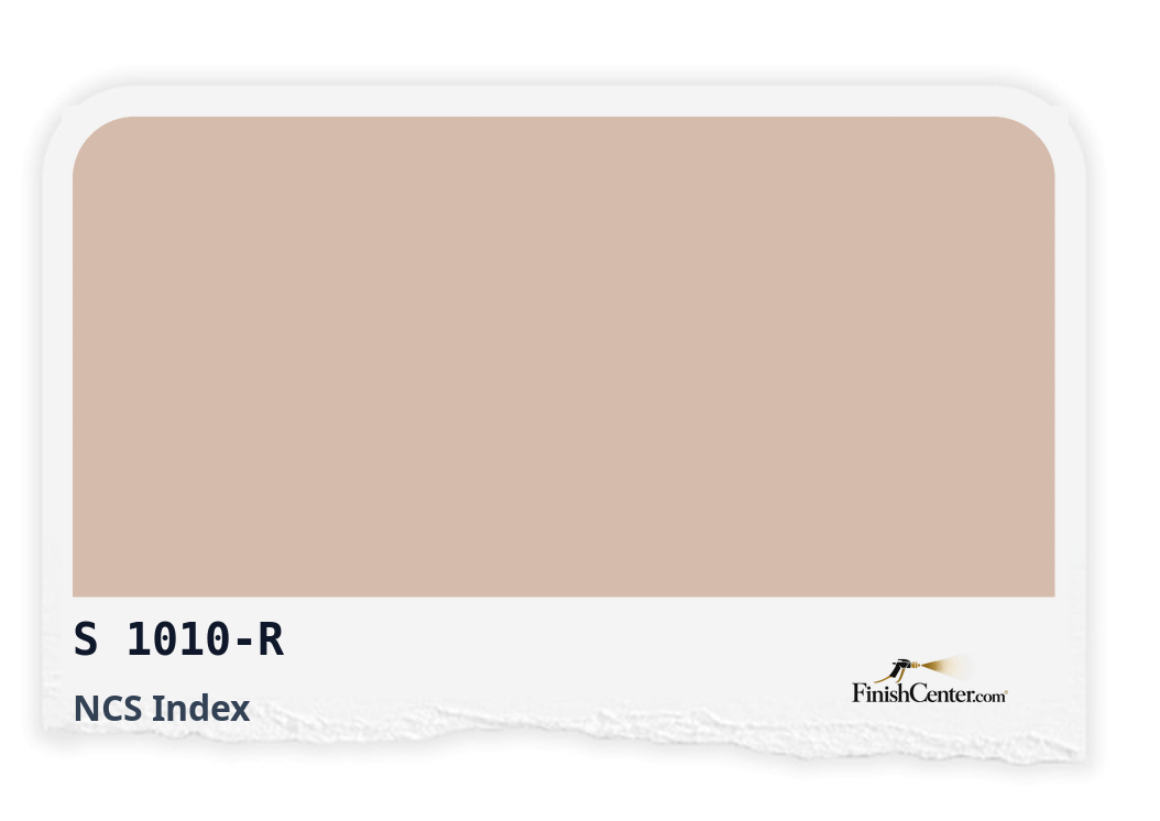 Зразок кольору NCS S 1010-R — Finish Center