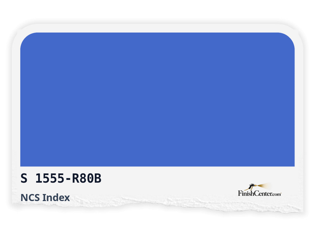 Зразок кольору NCS S 1555-R80B — Finish Center