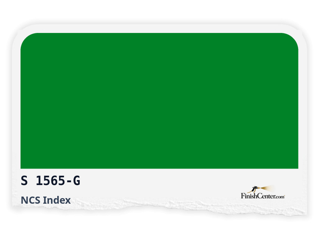 Зразок кольору NCS S 1565-G — Finish Center