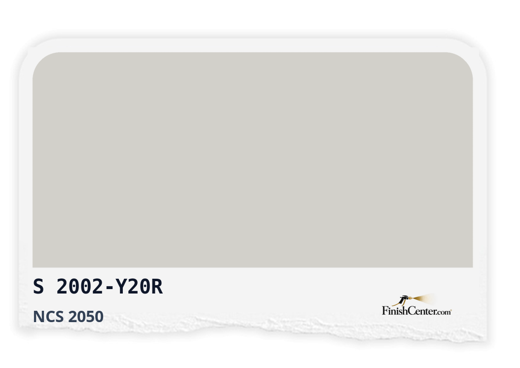 Зразок кольору NCS S 2002-Y20R — Finish Center
