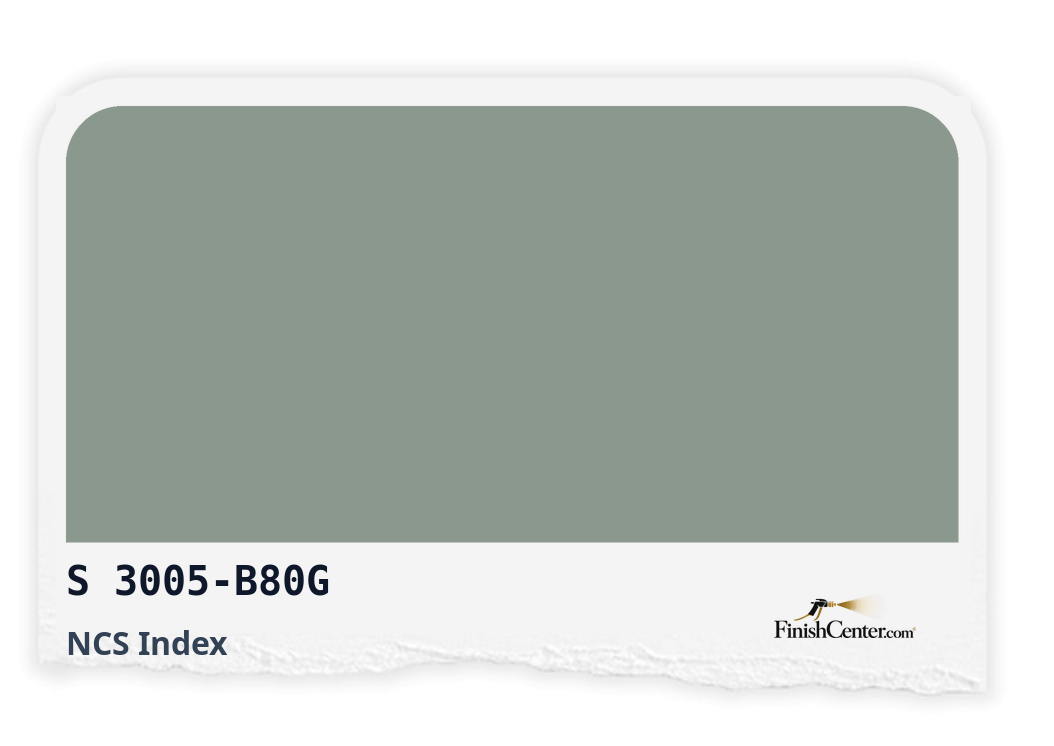 Зразок кольору NCS S 3005-B80G — Finish Center