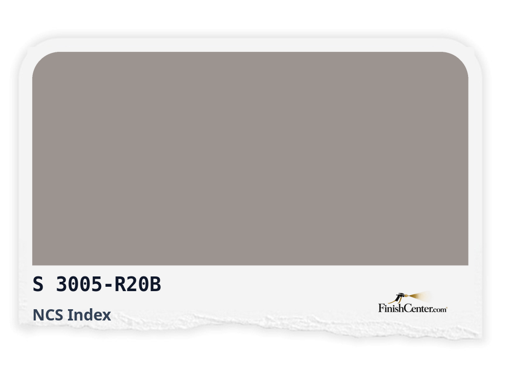 Зразок кольору NCS S 3005-R20B — Finish Center
