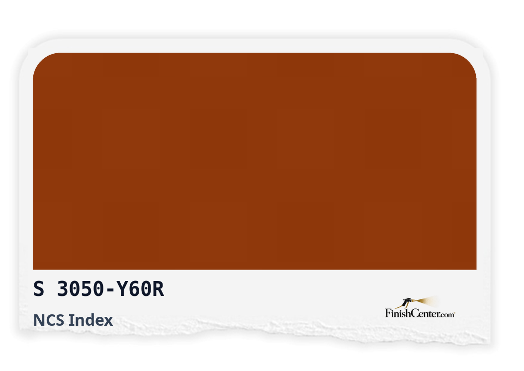 Зразок кольору NCS S 3050-Y60R — Finish Center