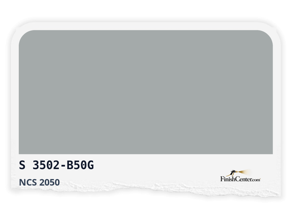 Зразок кольору NCS S 3502-B50G — Finish Center