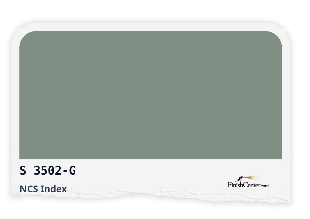 Зразок кольору NCS S 3502-G — Finish Center