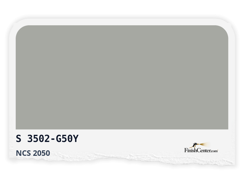 Зразок кольору NCS S 3502-G50Y — Finish Center