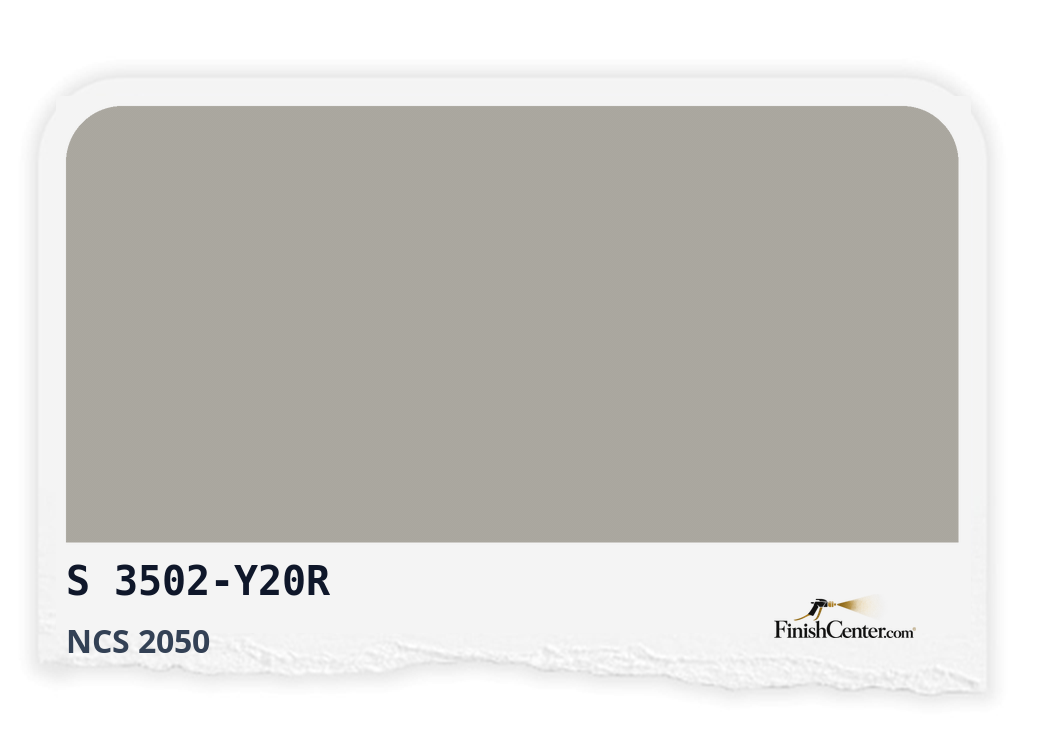 Зразок кольору NCS S 3502-Y20R — Finish Center