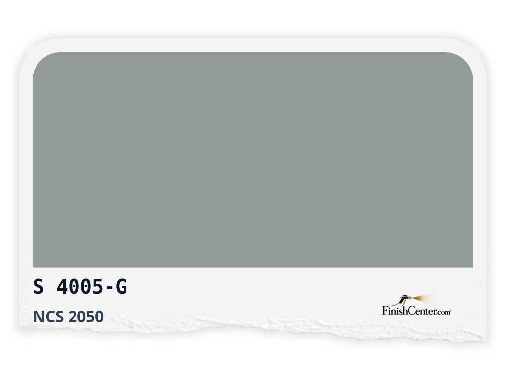 Зразок кольору NCS S 4005-G — Finish Center