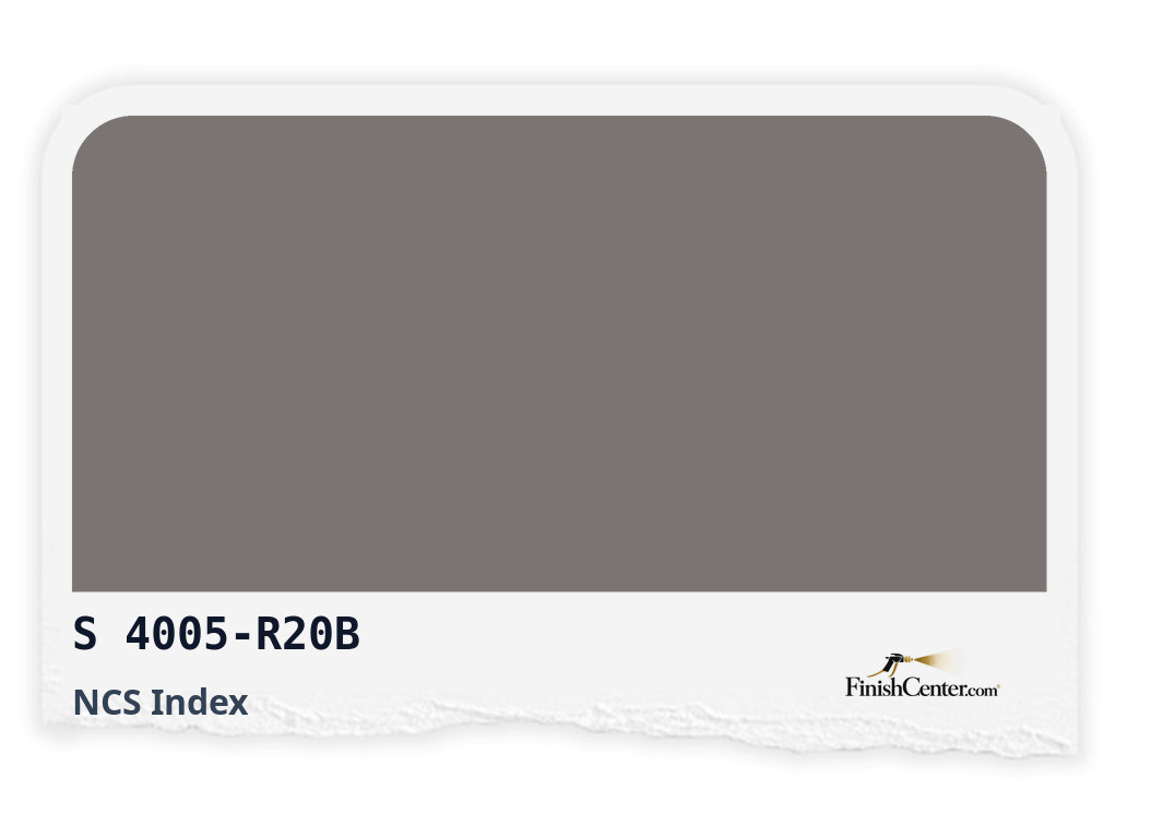 Зразок кольору NCS S 4005-R20B — Finish Center