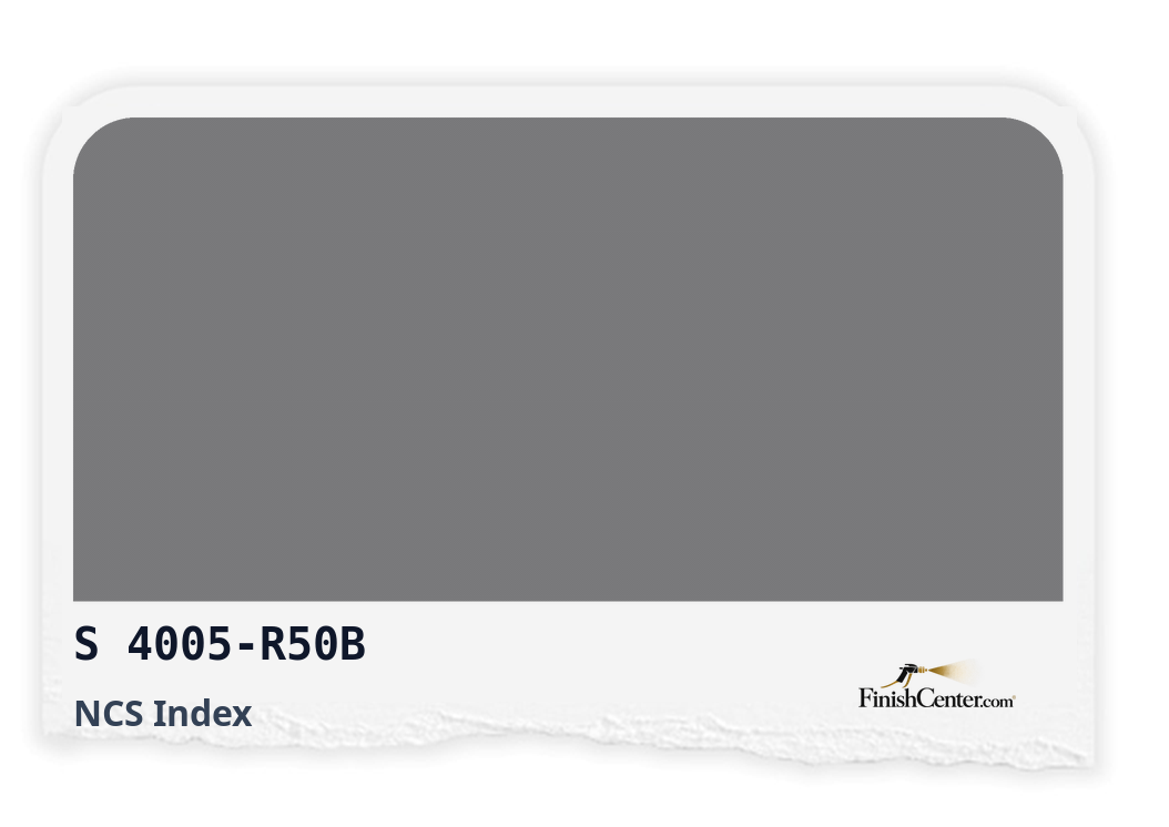 Зразок кольору NCS S 4005-R50B — Finish Center
