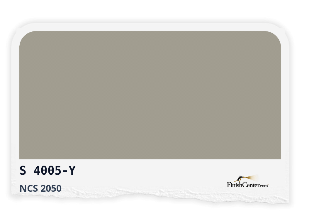 Зразок кольору NCS S 4005-Y — Finish Center