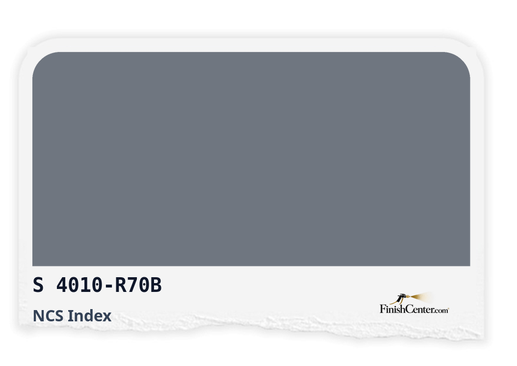 Зразок кольору NCS S 4010-R70B — Finish Center