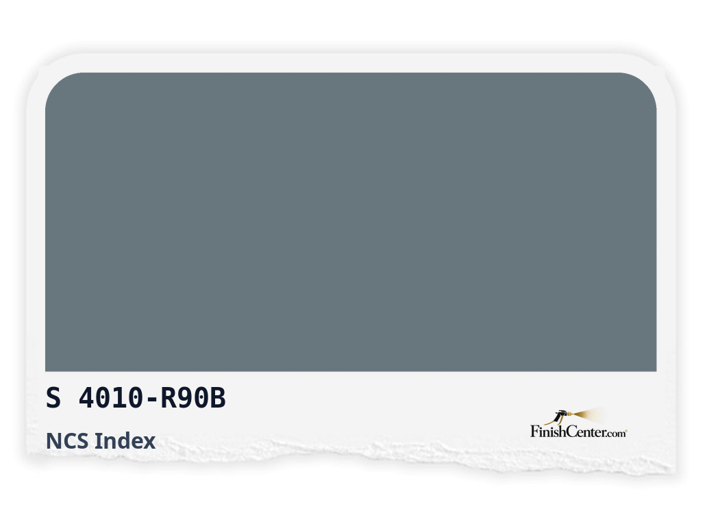 Зразок кольору NCS S 4010-R90B — Finish Center