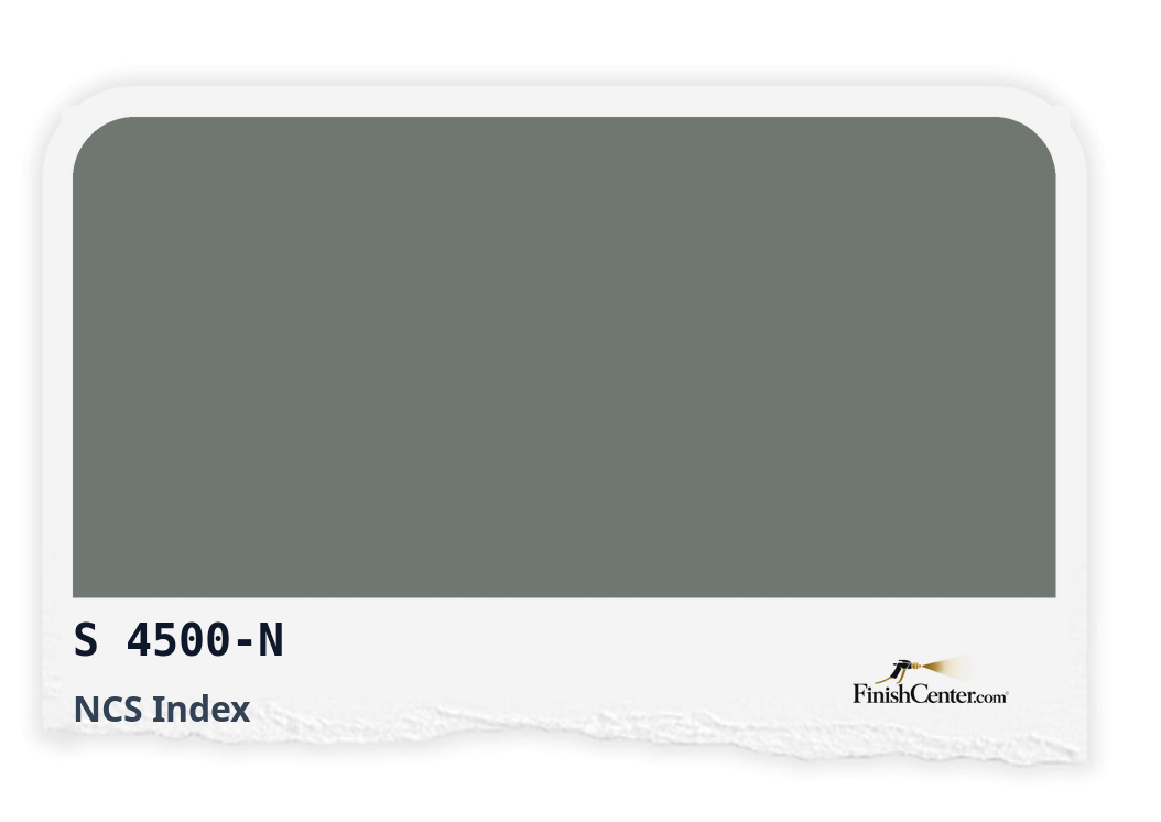 Зразок кольору NCS S 4500-N — Finish Center