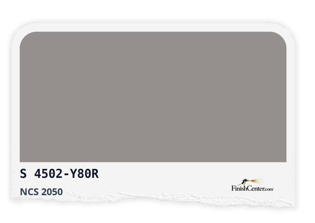 Зразок кольору NCS S 4502-Y80R — Finish Center