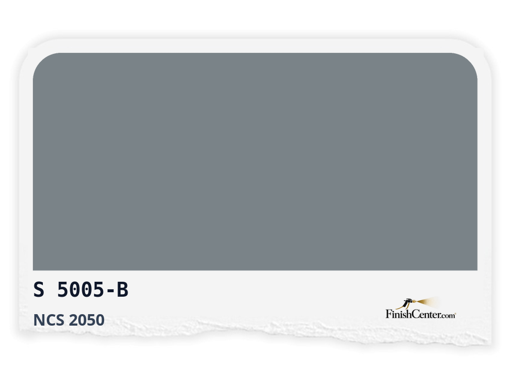 Зразок кольору NCS S 5005-B — Finish Center