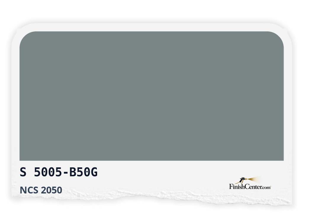 Зразок кольору NCS S 5005-B50G — Finish Center