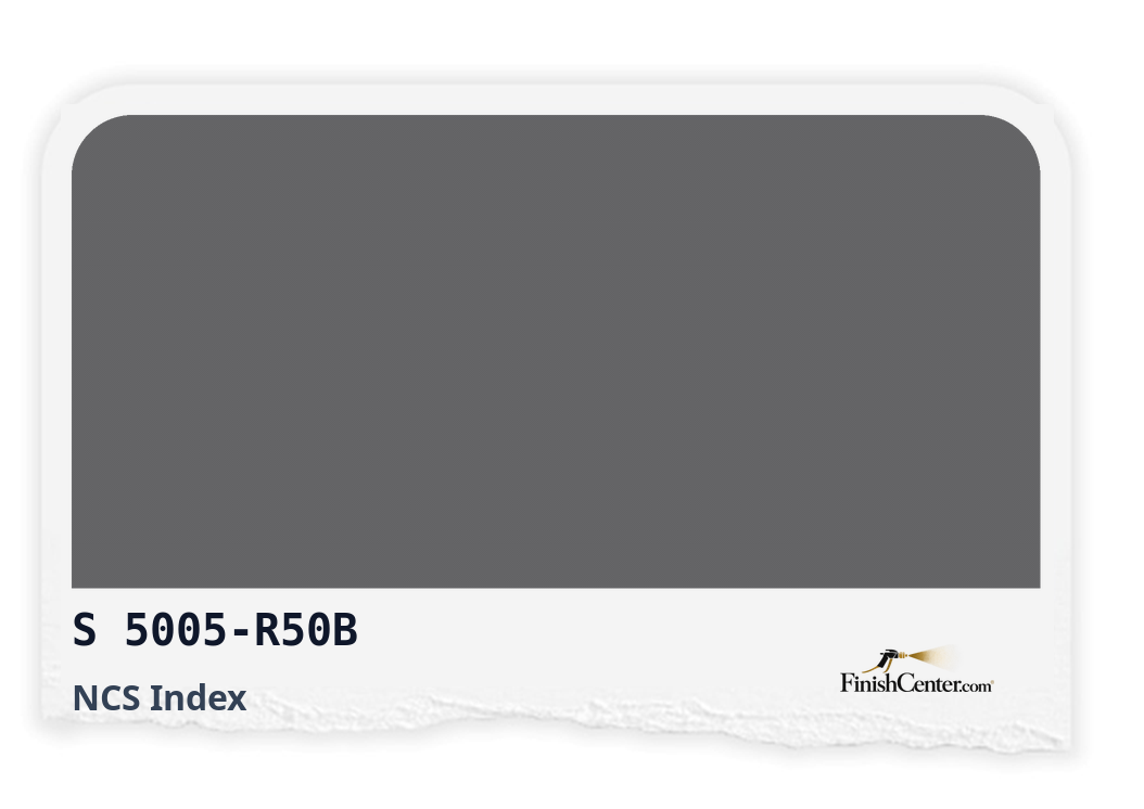 Зразок кольору NCS S 5005-R50B — Finish Center