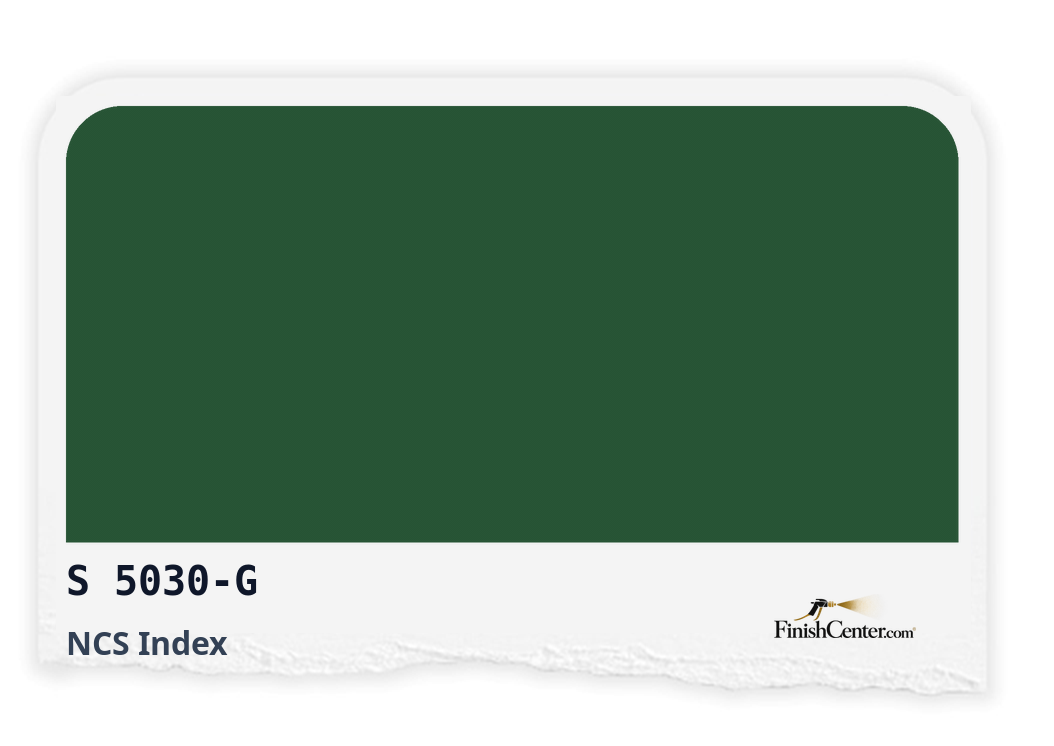Зразок кольору NCS S 5030-G — Finish Center