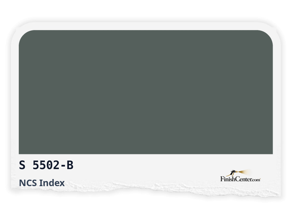 Зразок кольору NCS S 5502-B — Finish Center