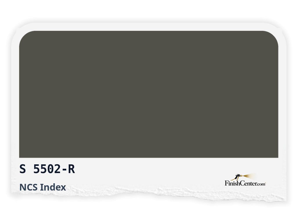 Зразок кольору NCS S 5502-R — Finish Center