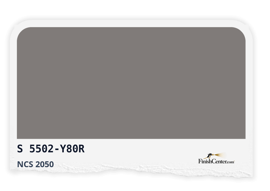 Зразок кольору NCS S 5502-Y80R — Finish Center
