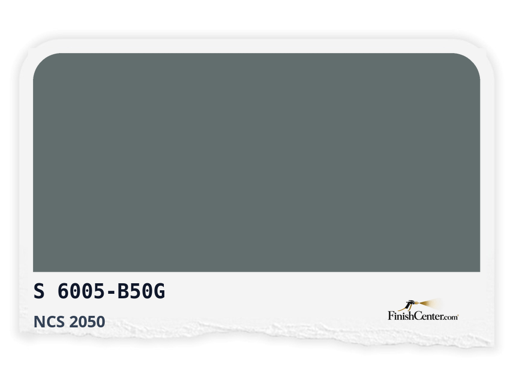 Зразок кольору NCS S 6005-B50G — Finish Center