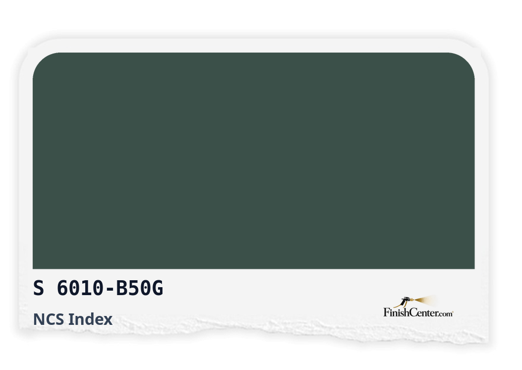 Зразок кольору NCS S 6010-B50G — Finish Center