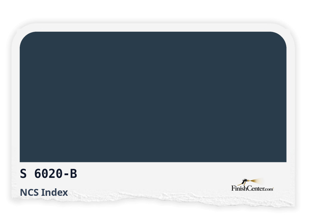 Зразок кольору NCS S 6020-B — Finish Center