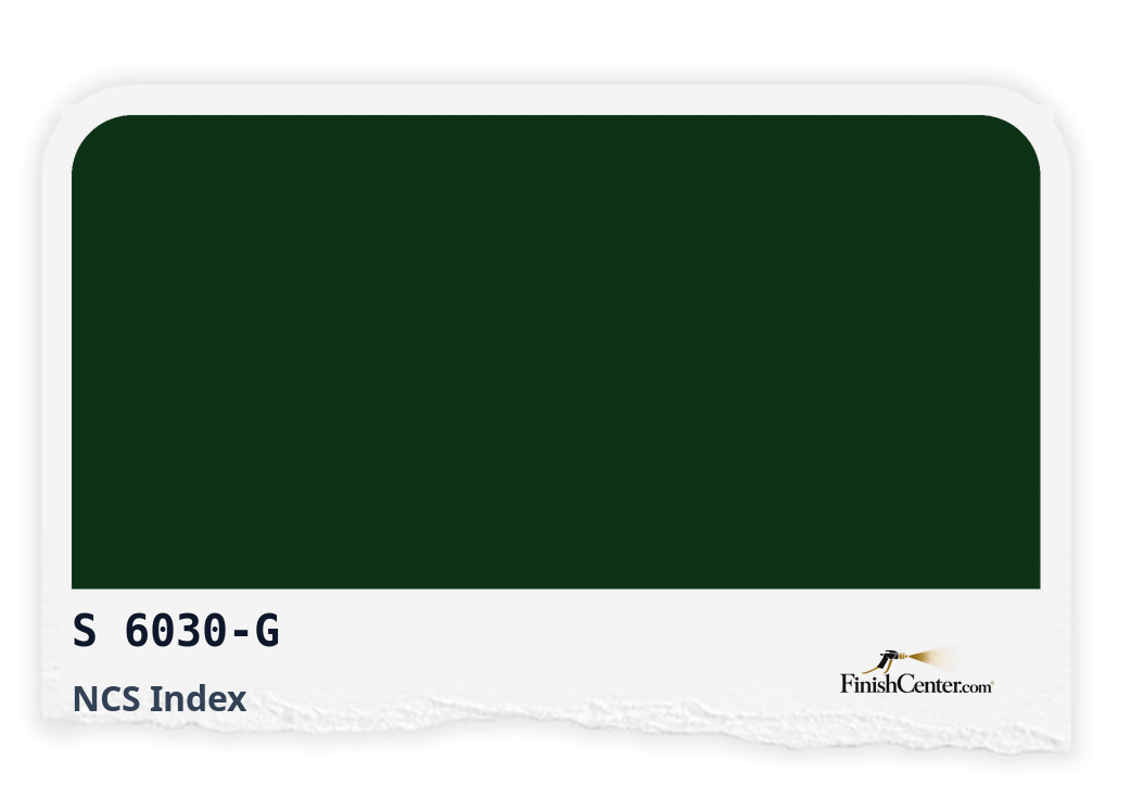 Зразок кольору NCS S 6030-G — Finish Center