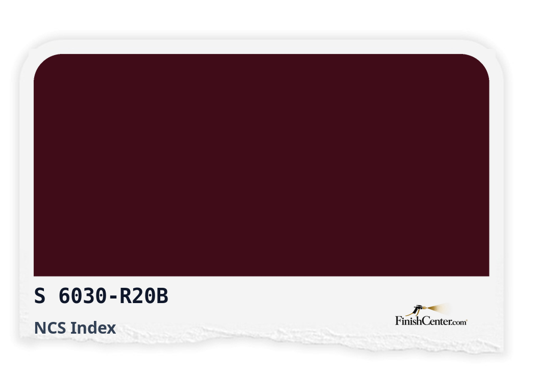Зразок кольору NCS S 6030-R20B — Finish Center