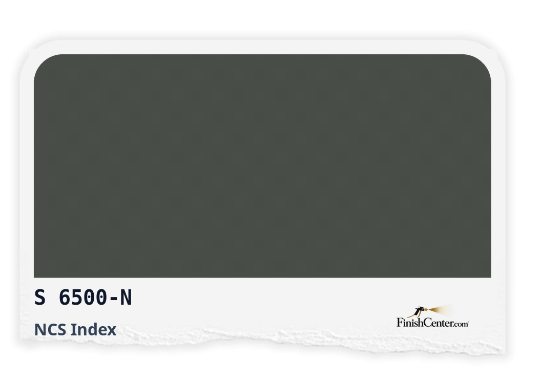 Зразок кольору NCS S 6500-N — Finish Center