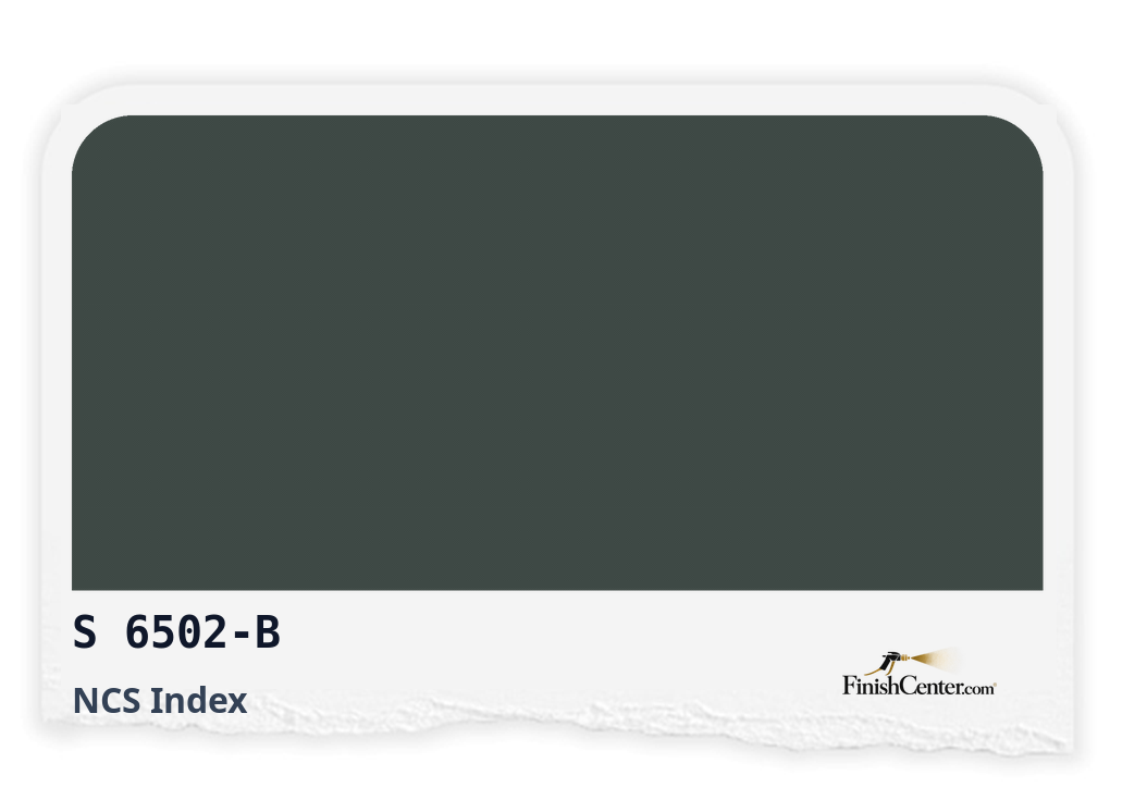 Зразок кольору NCS S 6502-B — Finish Center
