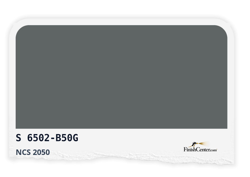 Зразок кольору NCS S 6502-B50G — Finish Center