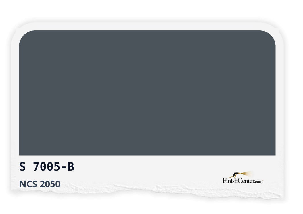 Зразок кольору NCS S 7005-B — Finish Center