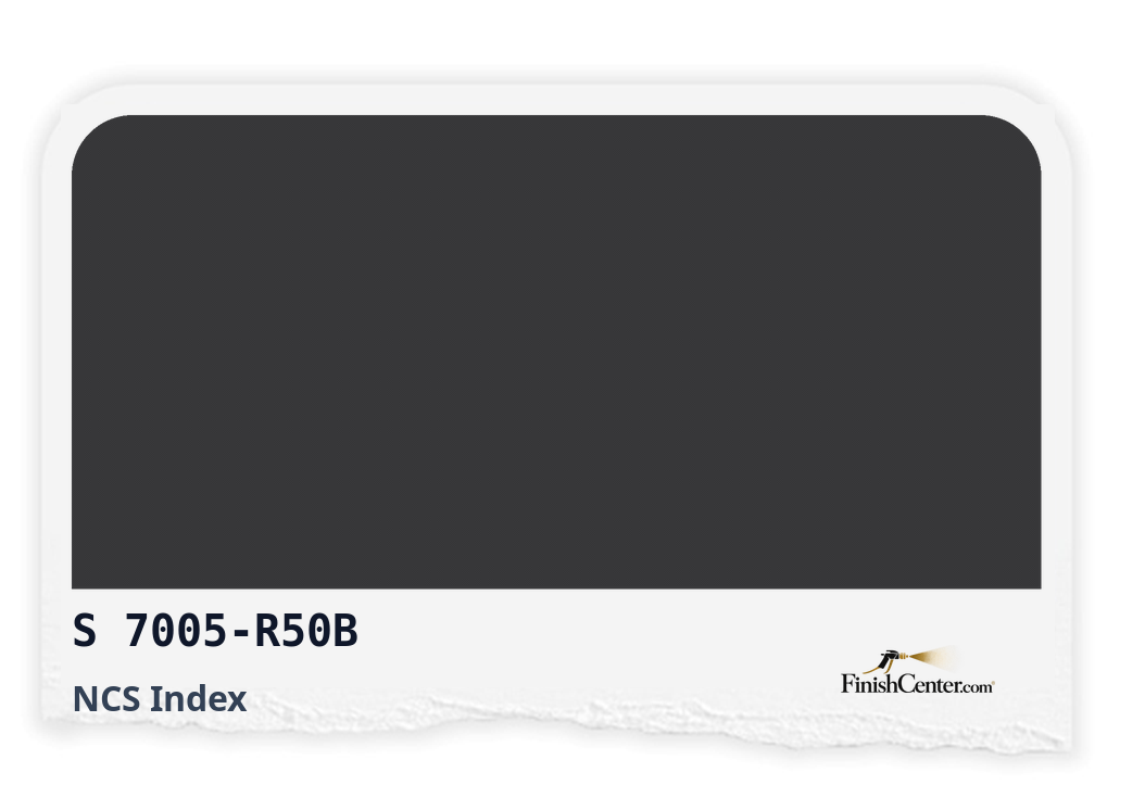 Зразок кольору NCS S 7005-R50B — Finish Center
