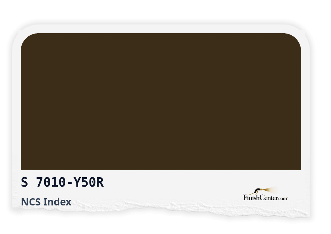 Зразок кольору NCS S 7010-Y50R — Finish Center