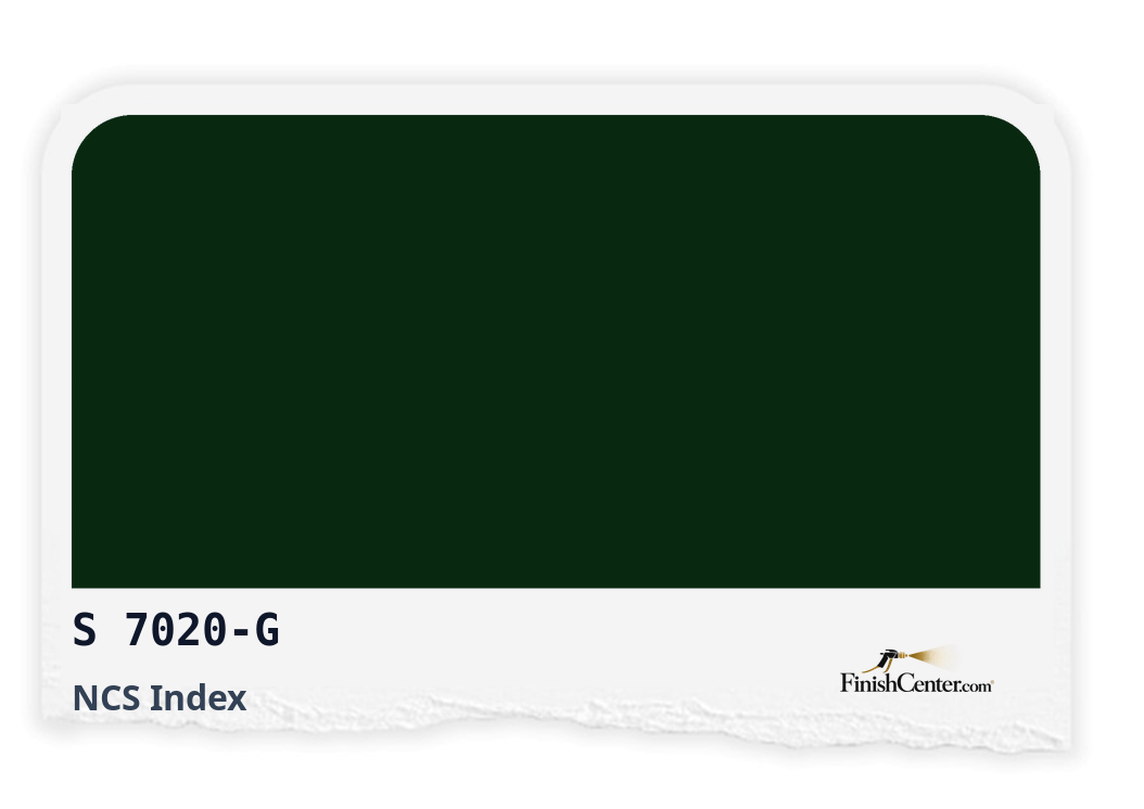 Зразок кольору NCS S 7020-G — Finish Center