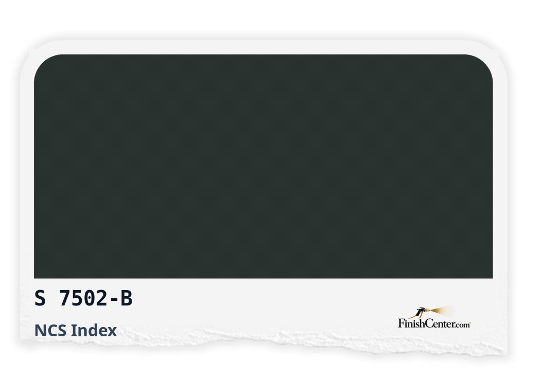 Зразок кольору NCS S 7502-B — Finish Center