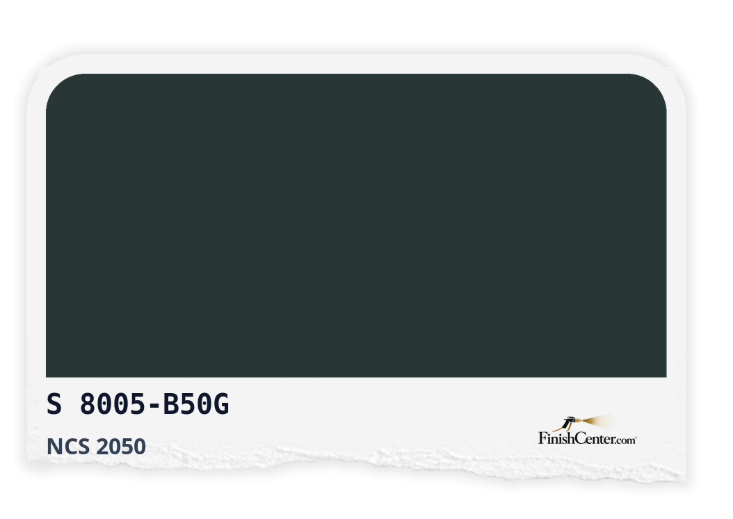 Зразок кольору NCS S 8005-B50G — Finish Center