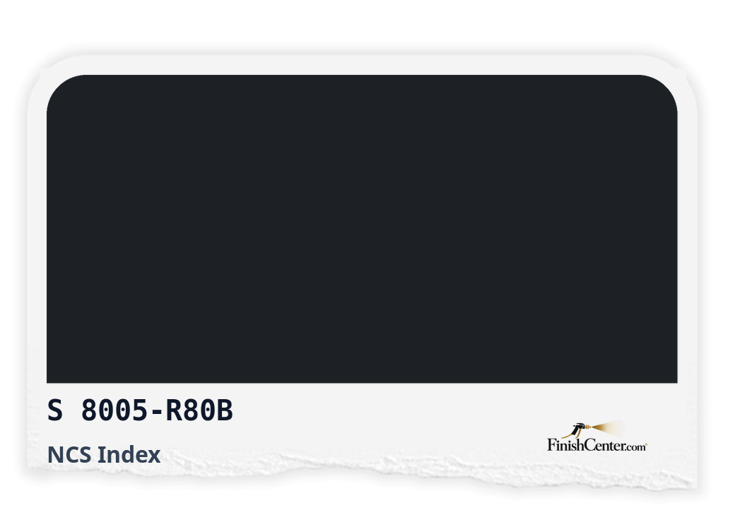 Зразок кольору NCS S 8005-R80B — Finish Center