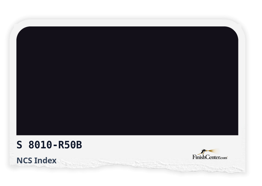 Зразок кольору NCS S 8010-R50B — Finish Center