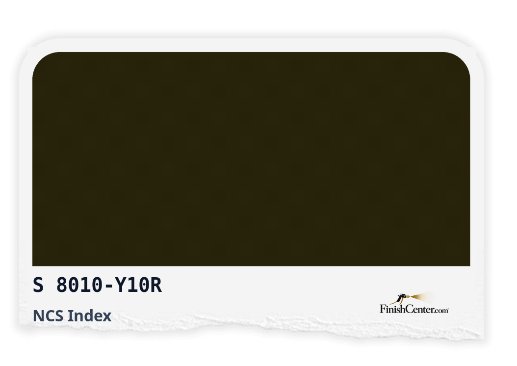 Зразок кольору NCS S 8010-Y10R — Finish Center