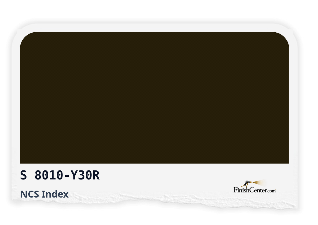 Зразок кольору NCS S 8010-Y30R — Finish Center