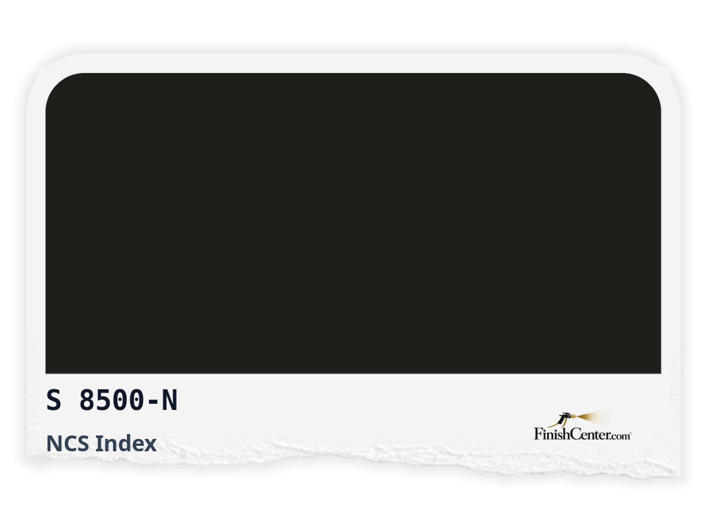 Зразок кольору NCS S 8500-N — Finish Center