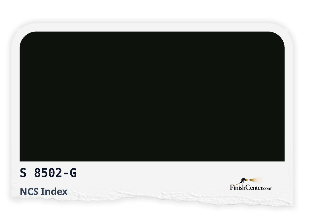 Зразок кольору NCS S 8502-G — Finish Center