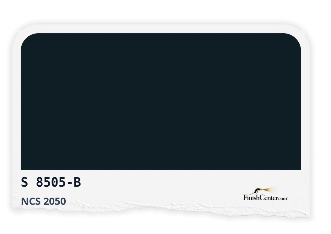Зразок кольору NCS S 8505-B — Finish Center