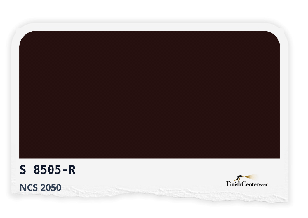 Зразок кольору NCS S 8505-R — Finish Center