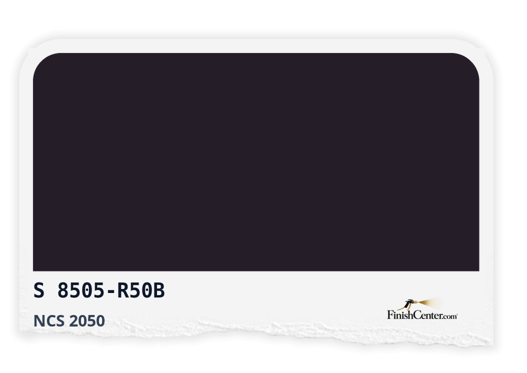 Зразок кольору NCS S 8505-R50B — Finish Center