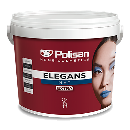 Антибактеріальна фарба Polisan Elegans Extra Mat 7.5 л